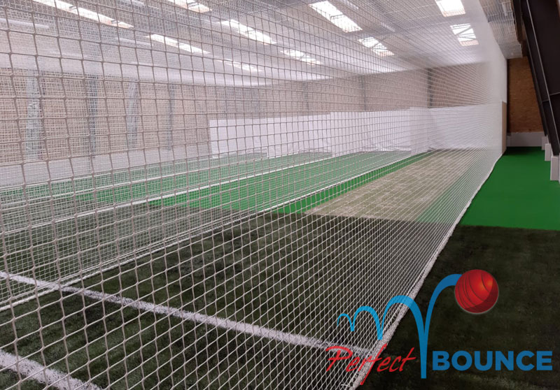 Perfect Bounce Knotless Indoor cricket netting